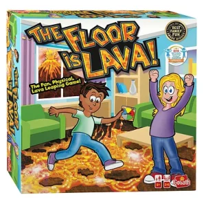 de vloer is lava spel - top 10 kinderspellen vanaf 6 jaar