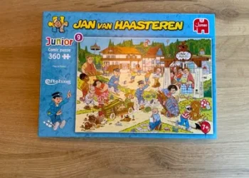 Jan van Haasteren Junior Max en Moritz puzzel 2026 met vrolijke en kindvriendelijke illustraties geïnspireerd door Efteling