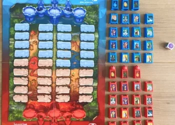 Stratego Junior Efteling editie 2026 geïnspireerd op Joris en de Draak, een avontuurlijk bordspel uit de wereld van Efteling